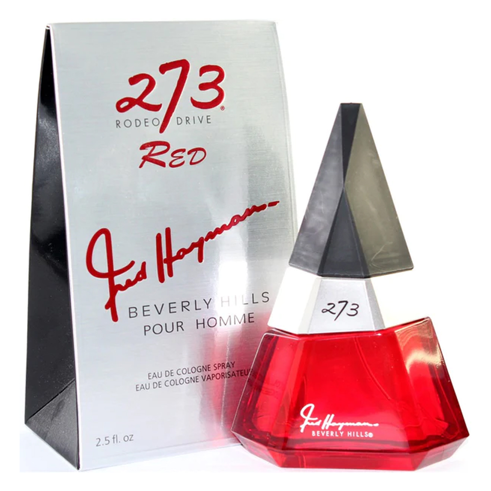 Fred Hayman 273 Red Pour Homme For Men Eau De Cologne 75ml